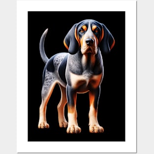 Bluetick Coonhound Posters and Art